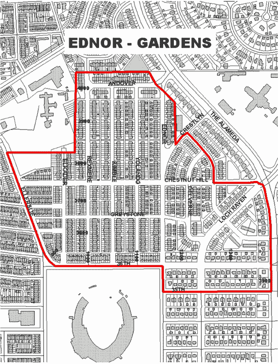 Endure Gardens District Map