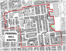 Federal Hill South Map