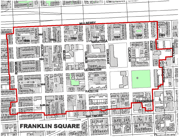 Franklin Square Map