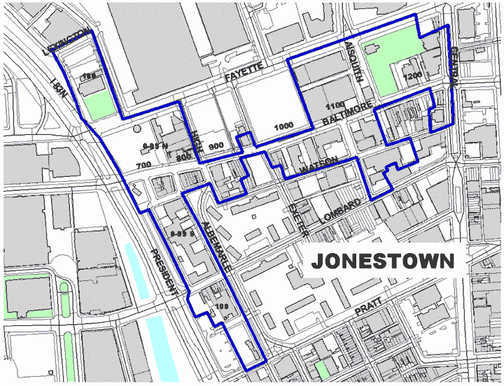 Jonestown Map