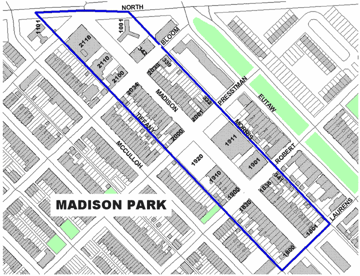 Madison Park Map